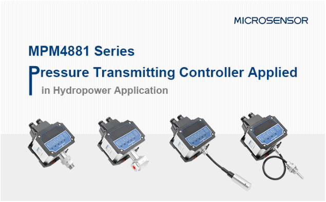 MPM4881 Series Pressure Transmitting Controller Applied in Hydropower