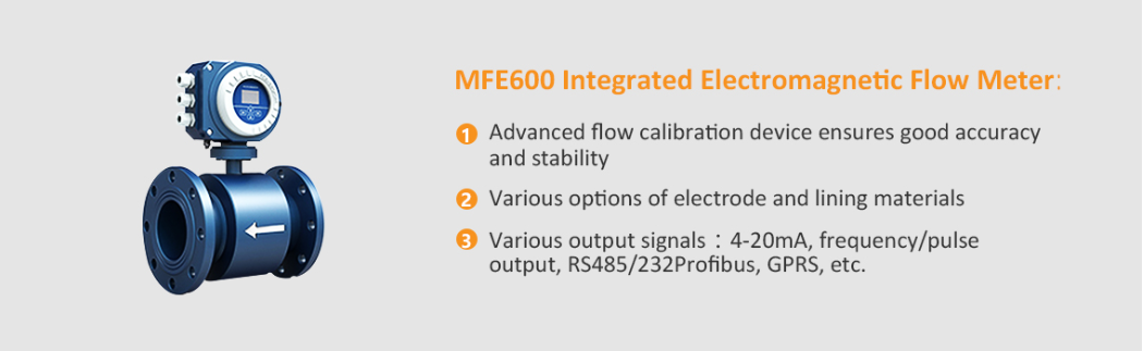 MFE600 Electromagnetic Flow Meter